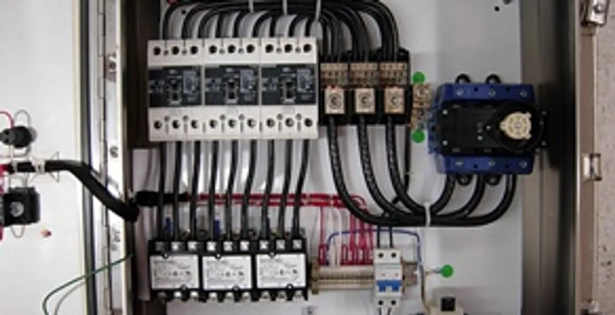 Electrical panel installation with organized circuit breakers and wiring in Chico, CA