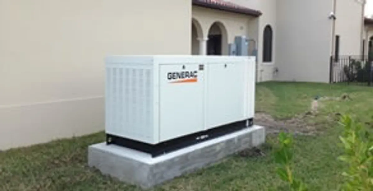 generator installation service showing standby generator professionally installed for residential power backup in Chico, CA