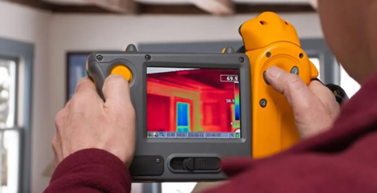 home energy audit service capturing thermal readings to analyze insulation and electrical efficiency in Chico, CA