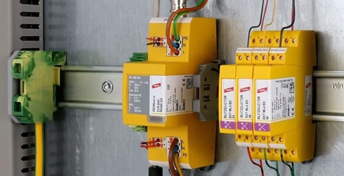 lightning surge protection system with surge suppressors installed by electrical service professionals in Chico, CA