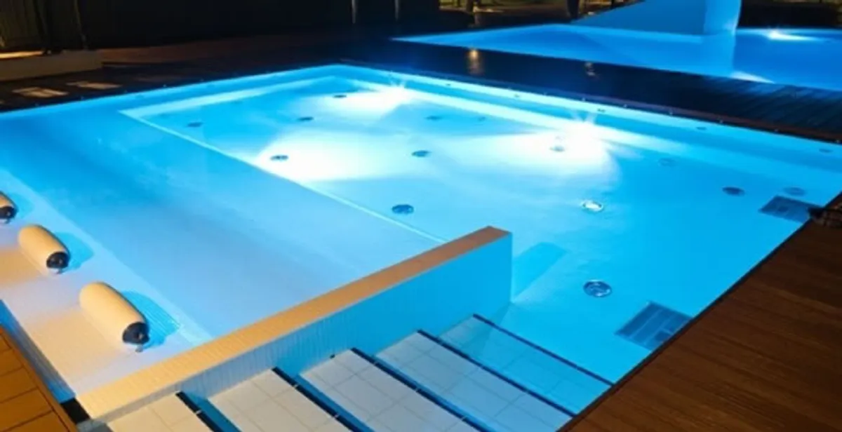 pool light installation and repair services providing modern illuminated pool lighting in Chico, CA