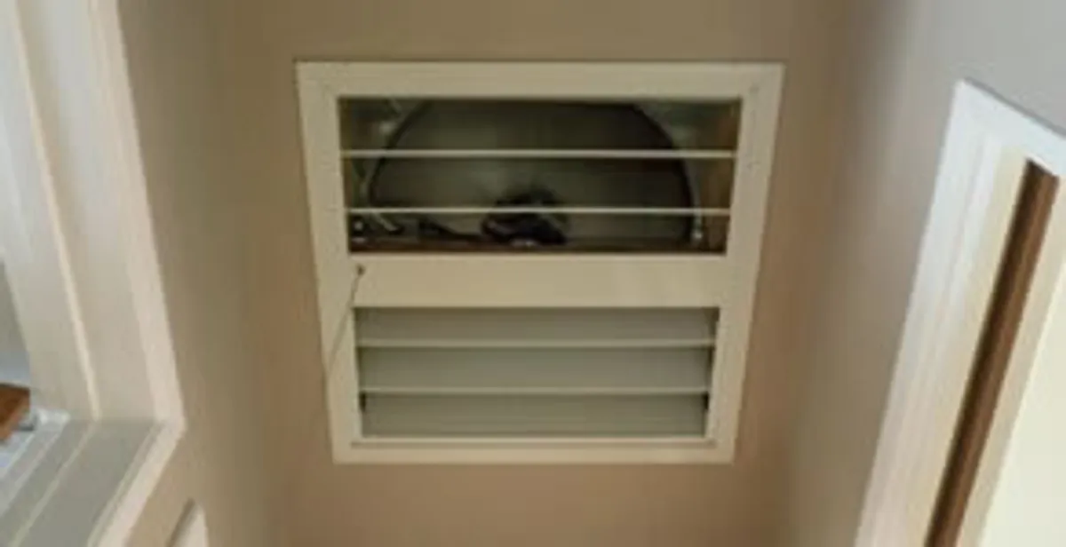 whole house fan installation services with ceiling-mounted ventilation system in Chico, CA